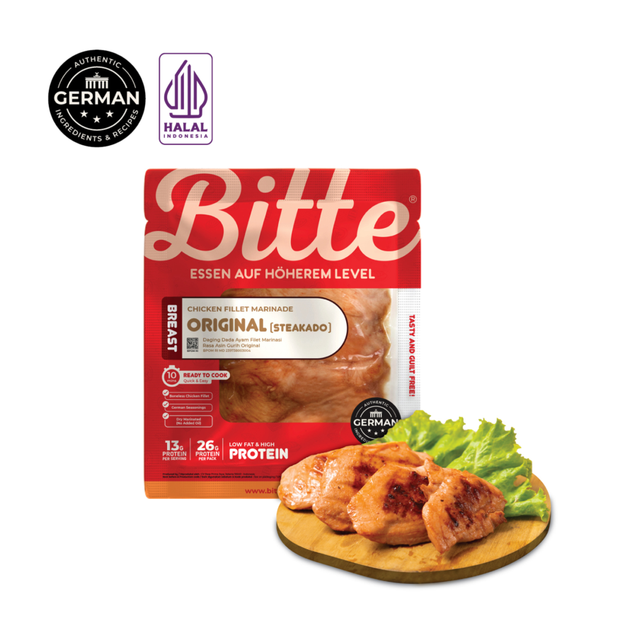 Chicken Breast Fillet Marinade Original Bitte/Dada Ayam 120gram