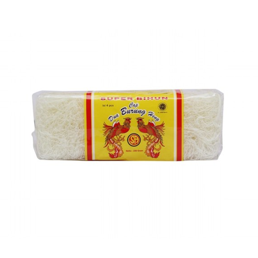 Cap Dua Burung Hong Super Bihun Reg Plastik 250gram