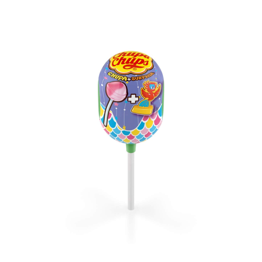 Chupa Chups Lollipops Surprise 12g - Permen Lolipop Rasa Anggur 12gram 12gram