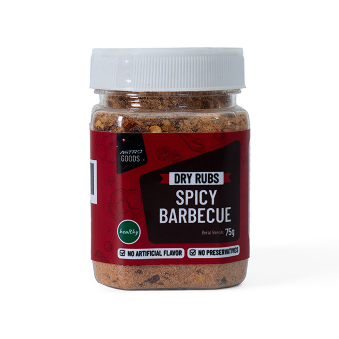 Dry Rubs Spicy Barbecue Astro Goods