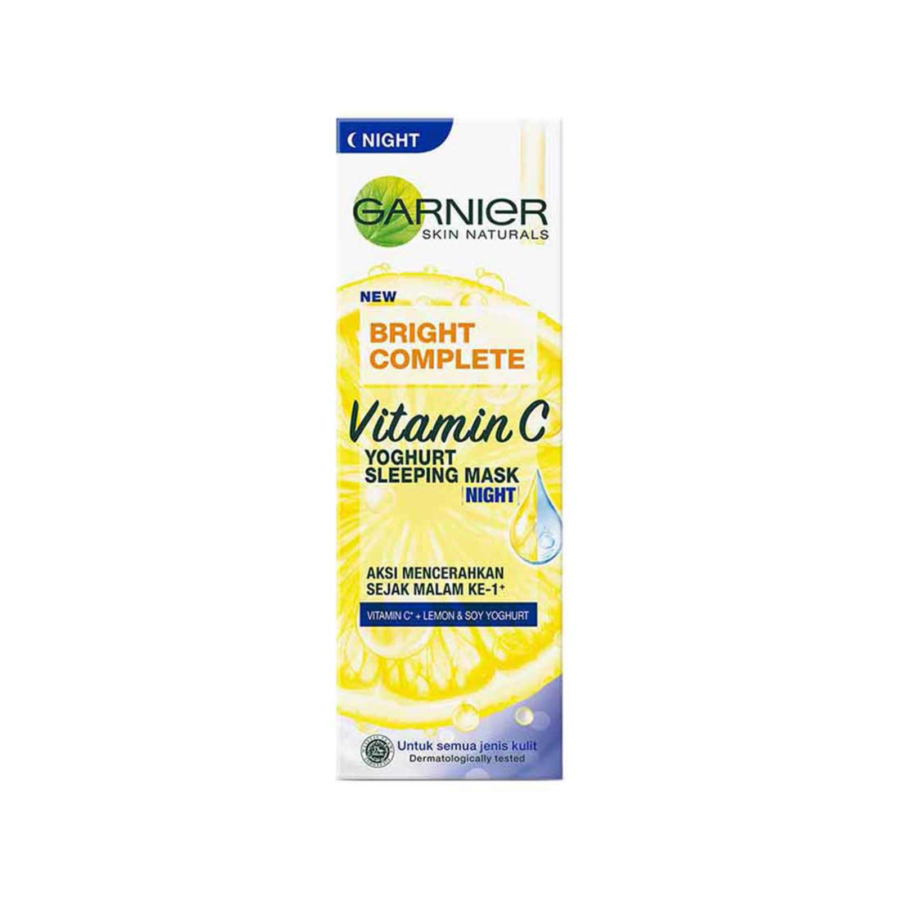 Garnier Bright Complete Vitamin C and Yoghurt Sleeping Mask Night 20ml