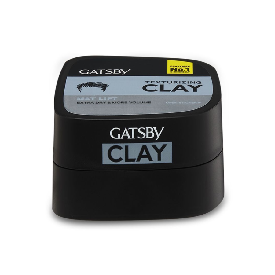 Gatsby Texturizing Clay Mat Lift Extra Dry & More Volume Cup 75gram 75gram