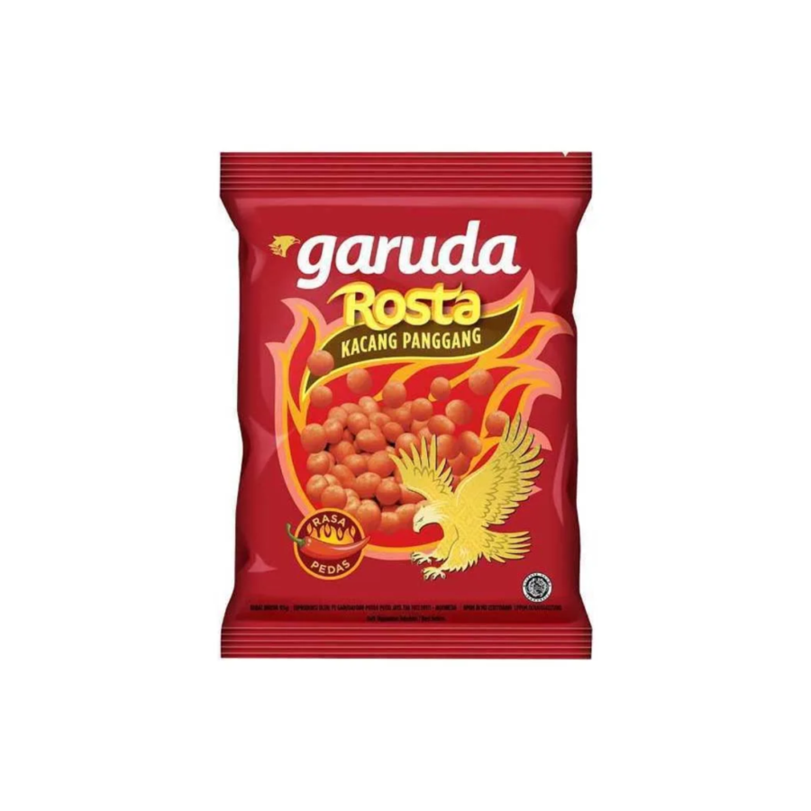 Garuda Rosta Kacang Panggang Rasa Pedas 100gram 100gram