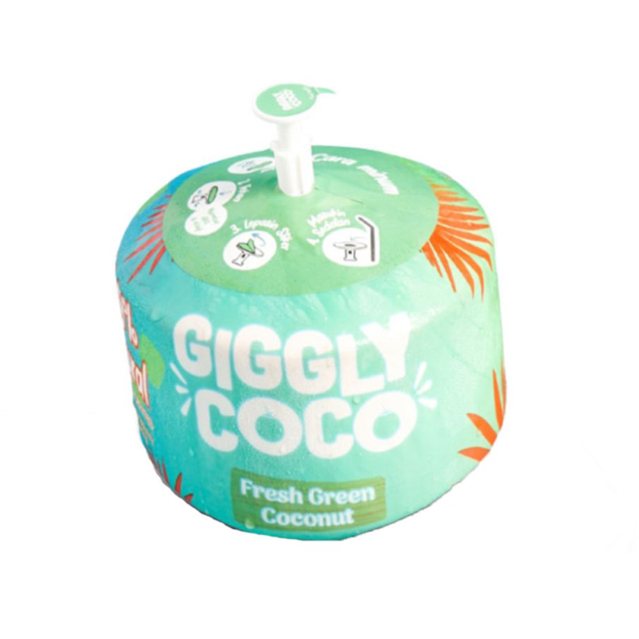 Giggly Coco Fresh Green Coconut/Kelapa Hijau 1200gram