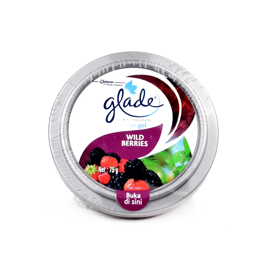 Glade Car Gel Wild Berries 75gr