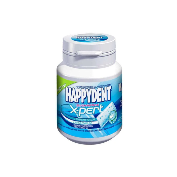 Happydent Acti White Sugar Free Bottle