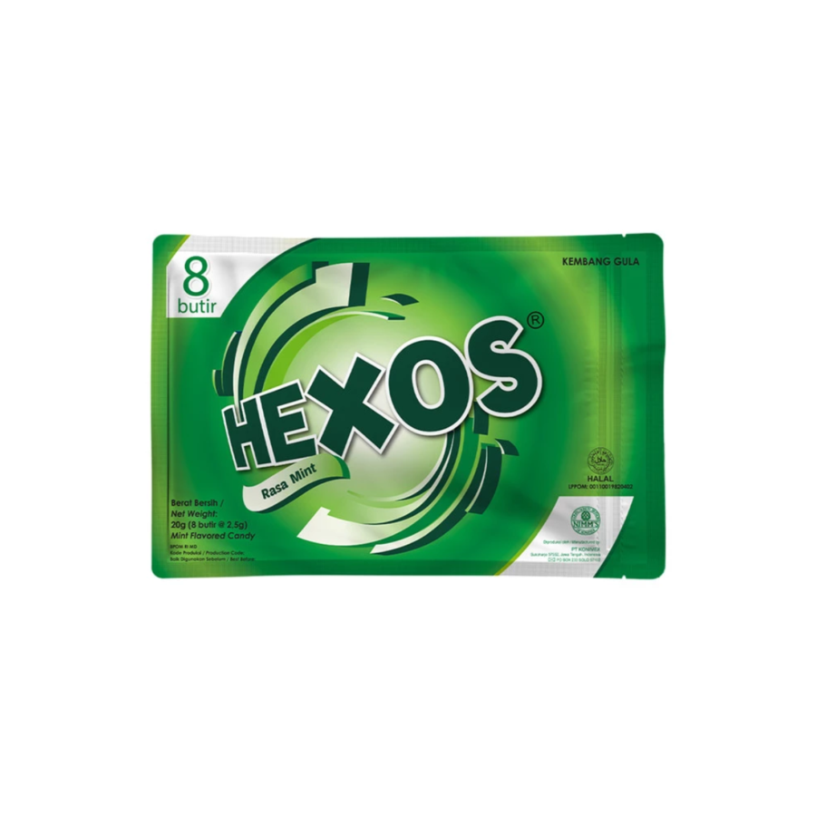 Hexos Mint Sachet 20gram 20gram 20gram