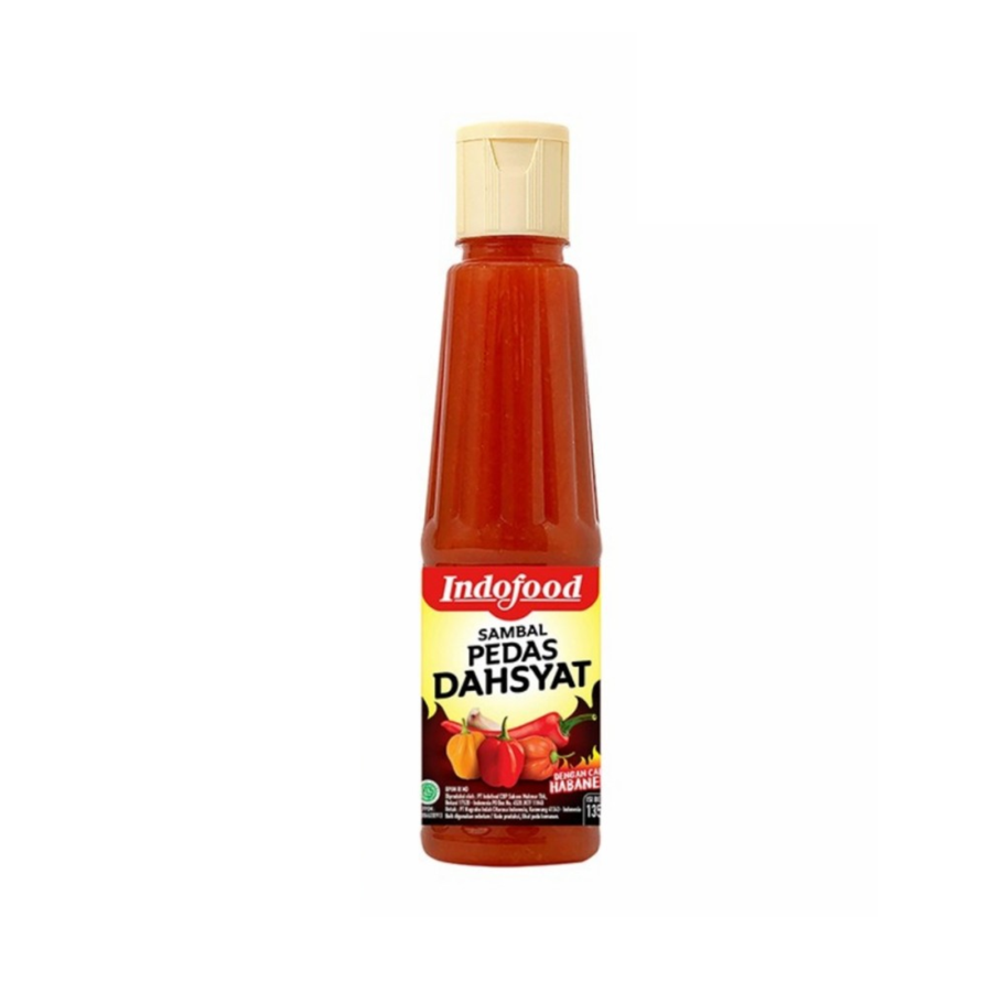 Indofood Saus Sambal Pedas Dahsyat Botol 135ml