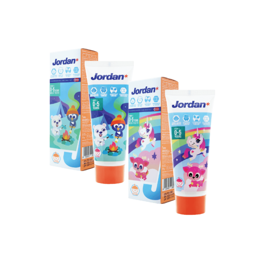 Jordan Tb Kids Toothpaste Step 1 Lychee 75gram