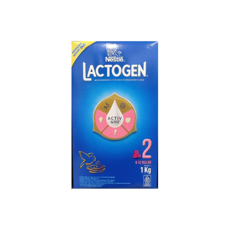 Lactogen 2 Susu Formula Lanjutan 6-12 Bulan 1000gram