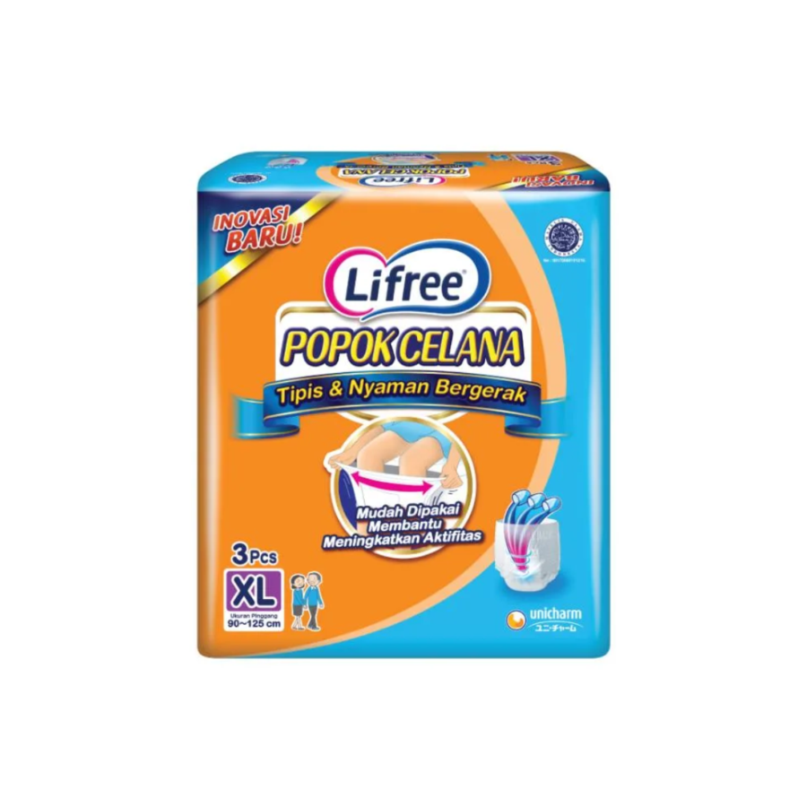 Lifree Celana Tipis XL 3 1pack