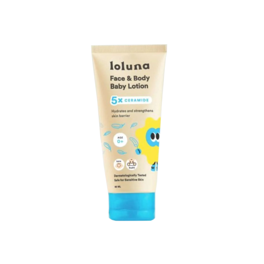 Loluna Face & Body Baby Lotion 80ml