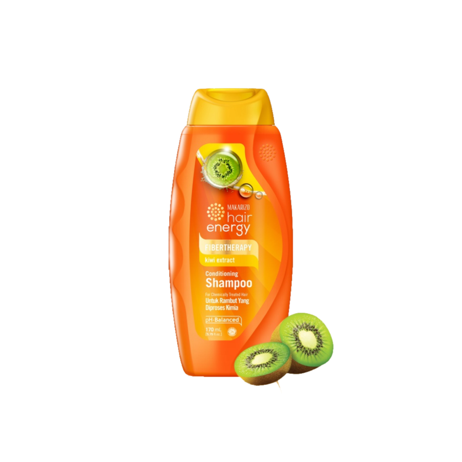 Makarizo Hair Energy Fibertherapy Kiwi Extract Conditioning Shampoo 170ml