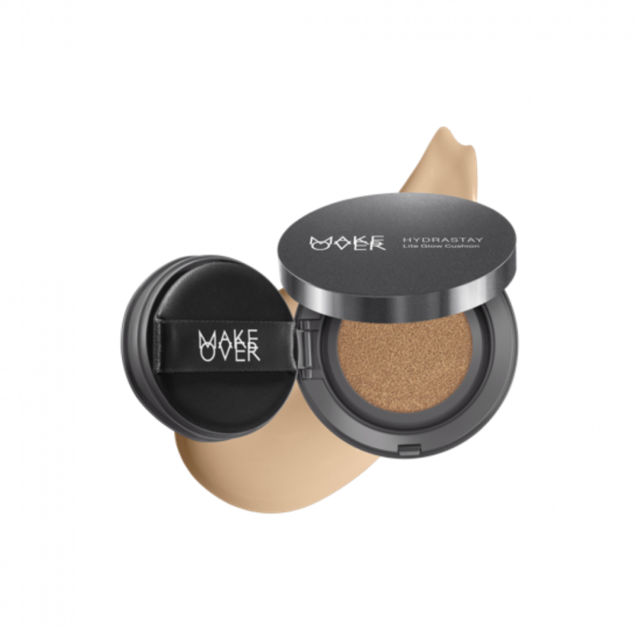 MAKE OVER Hydrastay Lite Glow W22 Warm Ivory Cushion 15gram