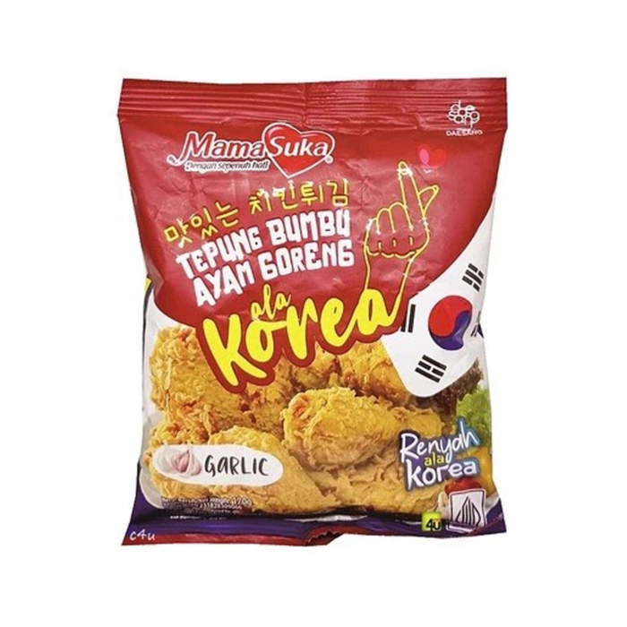Mamasuka Tepung Bumbu Ayam Goreng Ala Korea Garlic