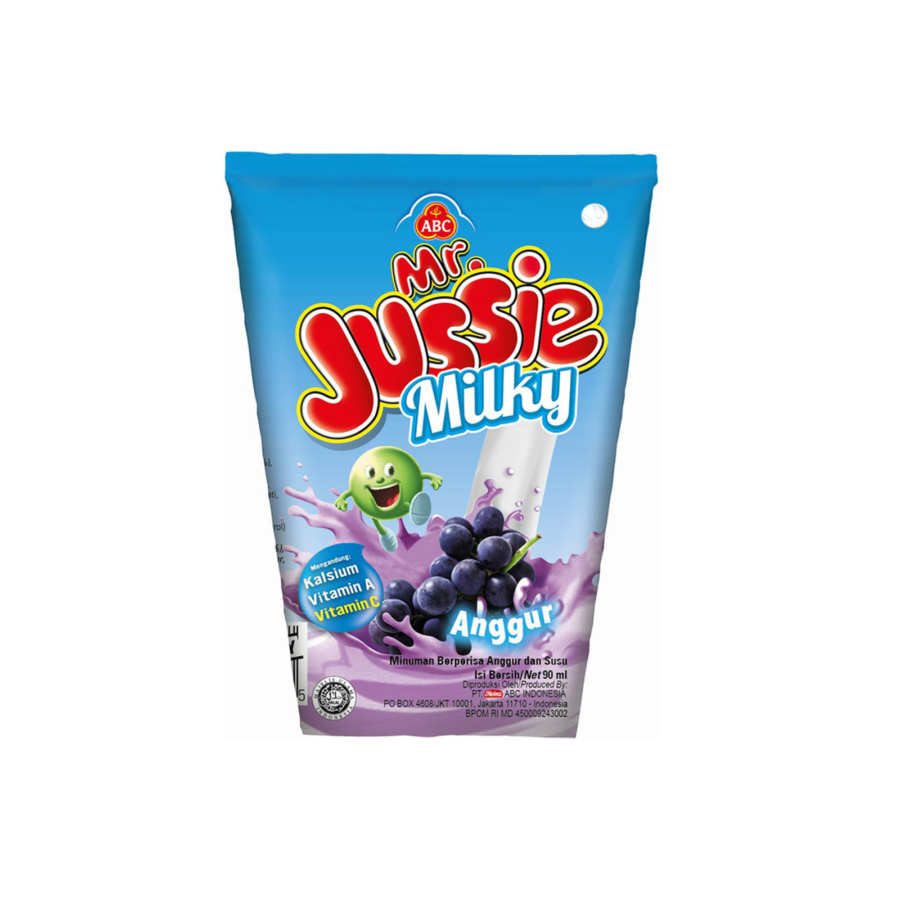 Mr Jussie Milky Anggur 90ml