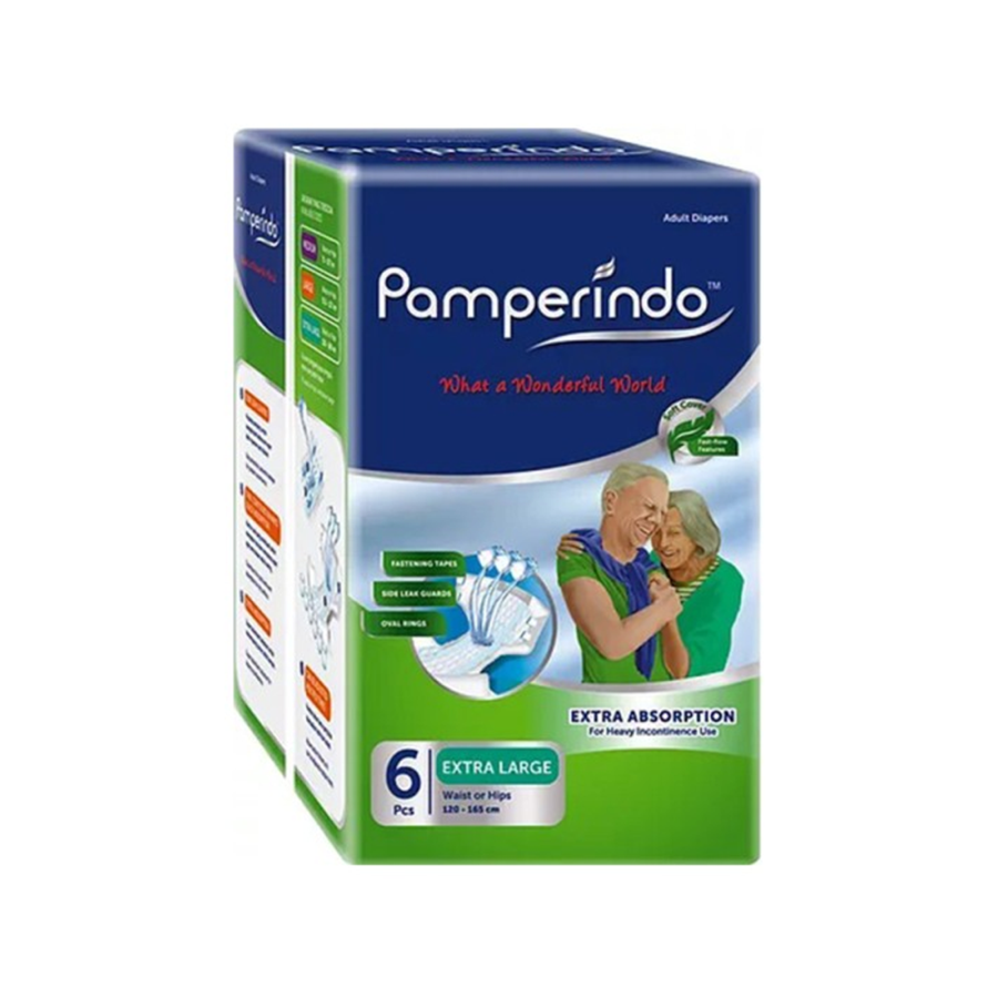 Pamperindo Popok Dewasa Xl 6pcs 1pack