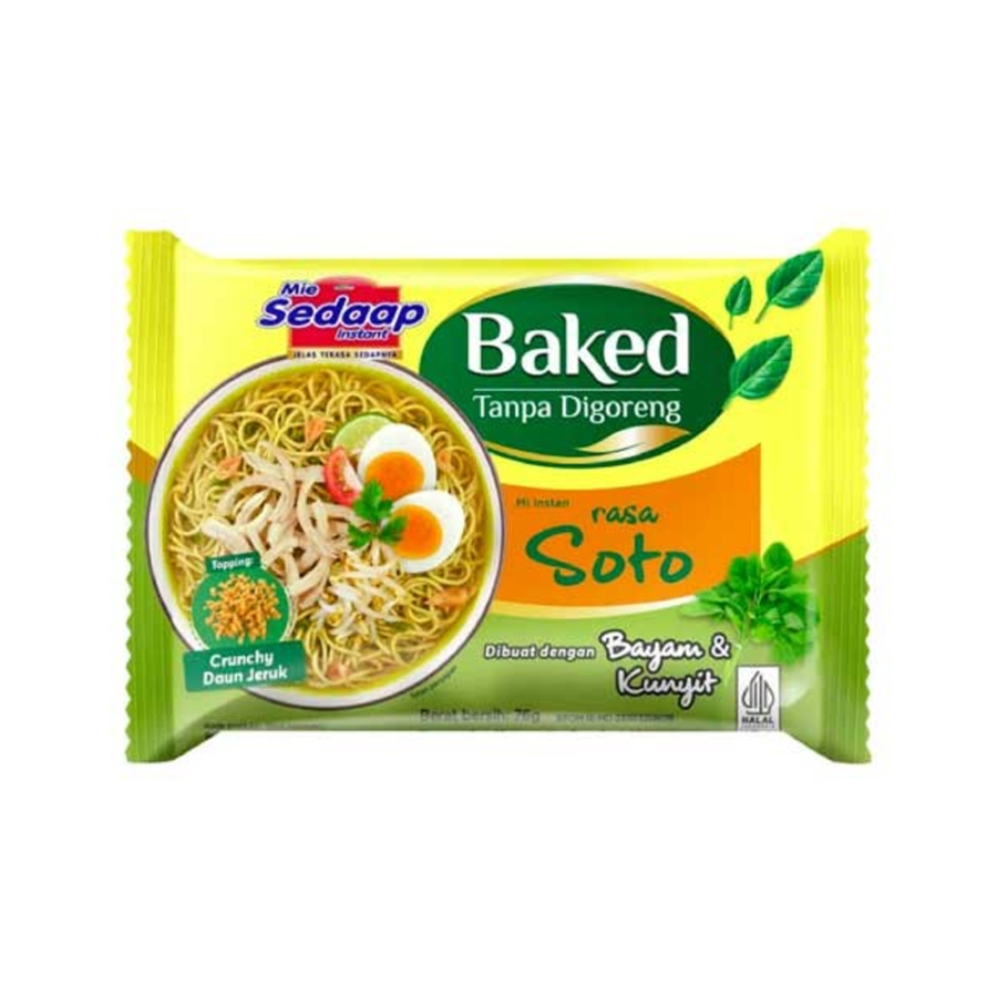 Sedaap Baked Mie Instan Soto 76gram