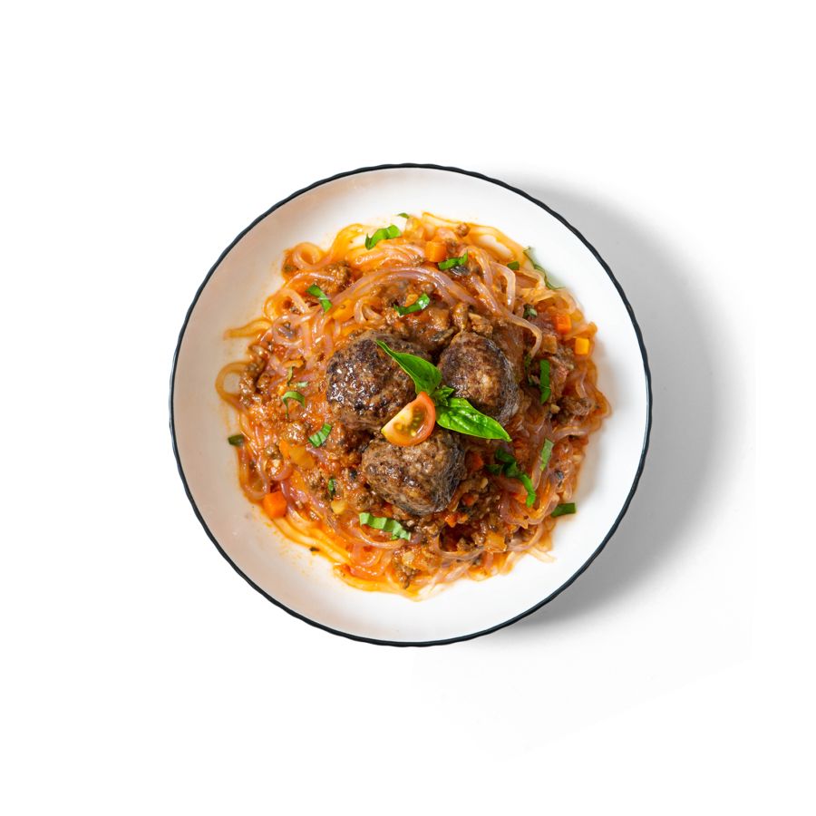 Shirataki Noodle - Meatballs Marinara