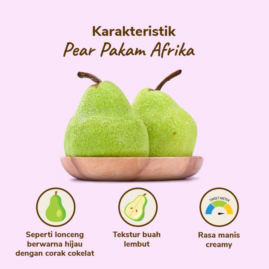 Pear Packham 2-3 pcs 500-650 gram