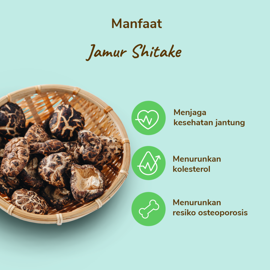 Jamur Shitake - Astro Farm 100gram