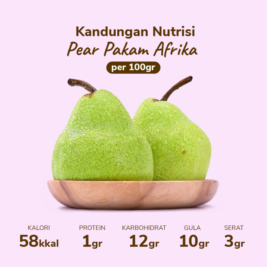 Pear Packham 2-3 pcs 500-650 gram