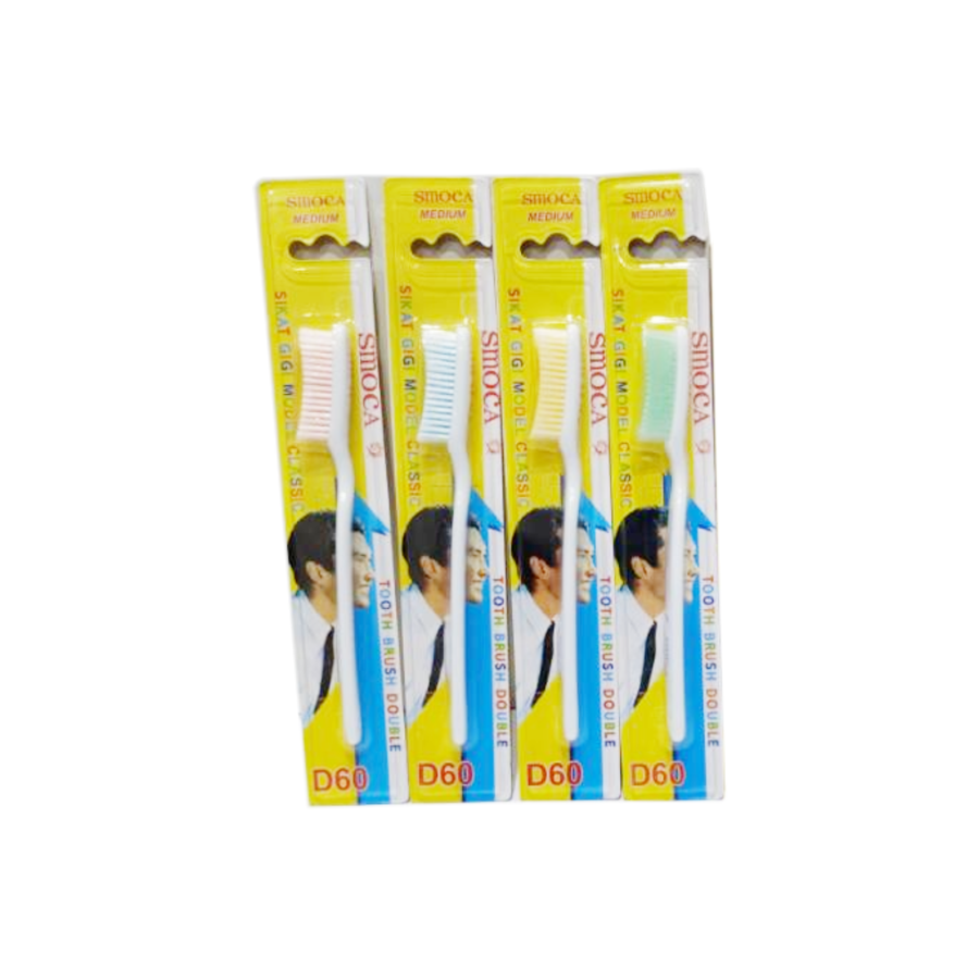 Smoca D60 Medium Sikat Gigi 1pack
