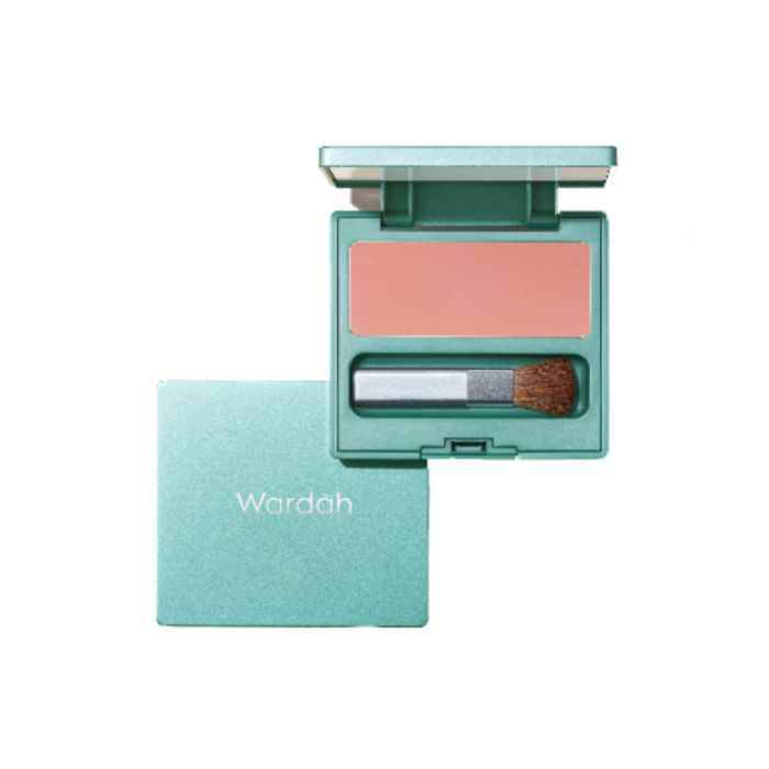 Wardah Exclusive 02 Coral Peach Blush On