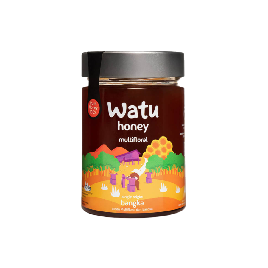 Talasi Watu Multifloral Madu Asli Bangka 400gram