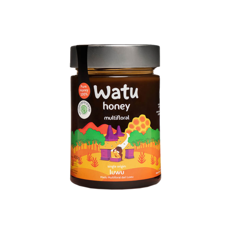 Talasi Watu Multifloral Madu Asli Luwu Sulawesi Selatan 400gram