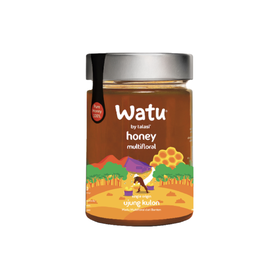Talasi Watu Multifloral Madu Asli Ujung Kulon 400gram
