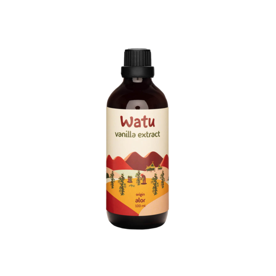 Watu Vanilla Extract Vanilla Ekstrak Asli Alor 60ml