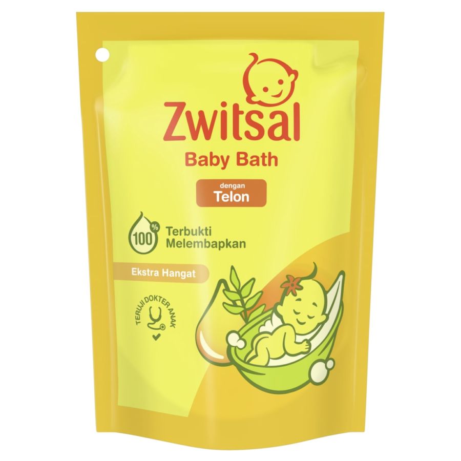 Zwitsal Bath Natural Minyak Telon pouch  250ml