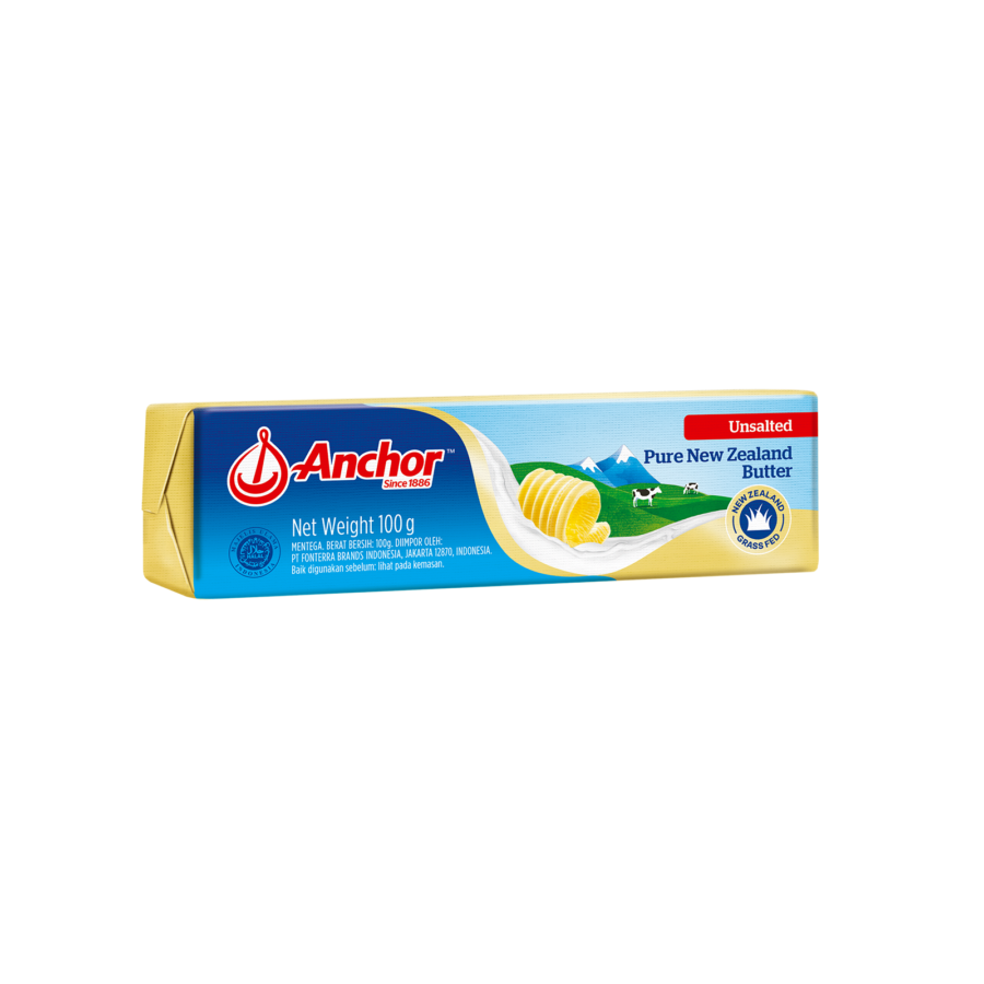 Anchor Unsalted Butter 100gr/Mentega 100gram