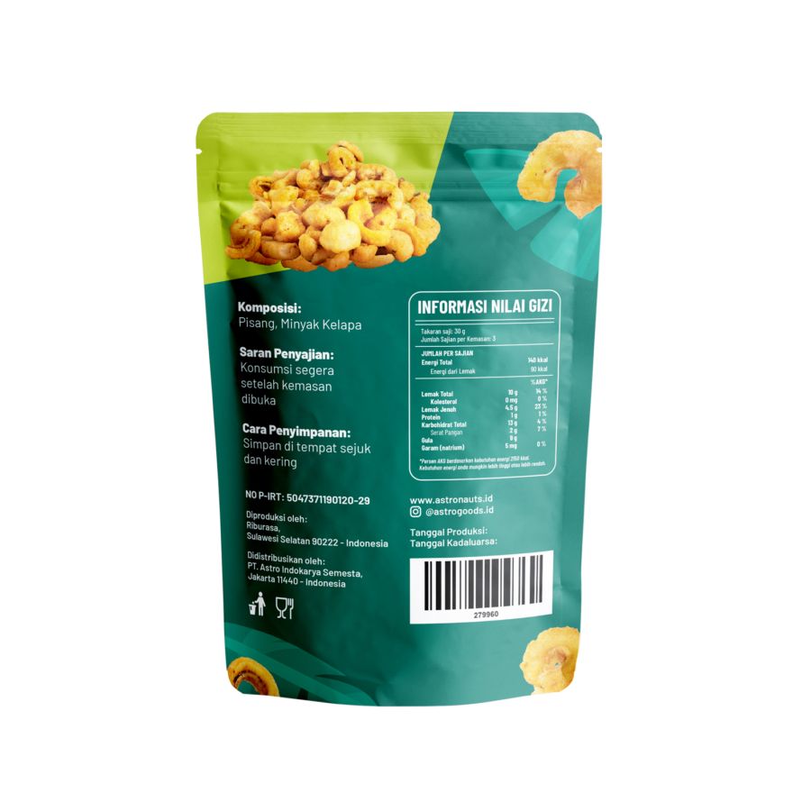 Banana Crunch Astro Goods 130gram