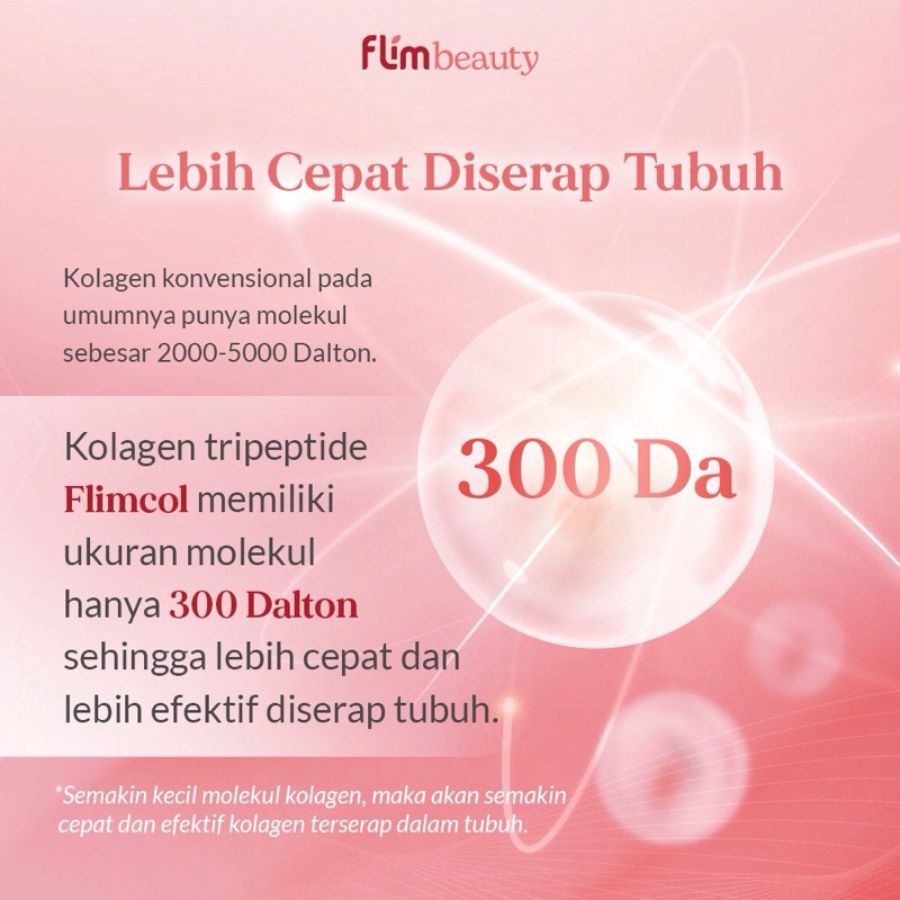 Flimcol Strawberry Minuman Collagen 10sachets