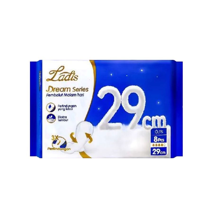 Ladis Dream Pads 290mm/Pembalut 1packs