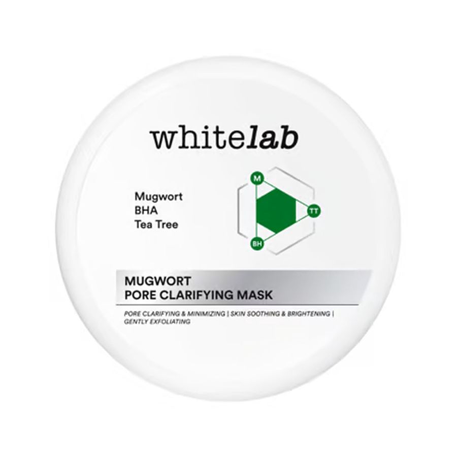 Whitelab Mugwort Pore Clarifying Mask/Masker Wajah 50gram