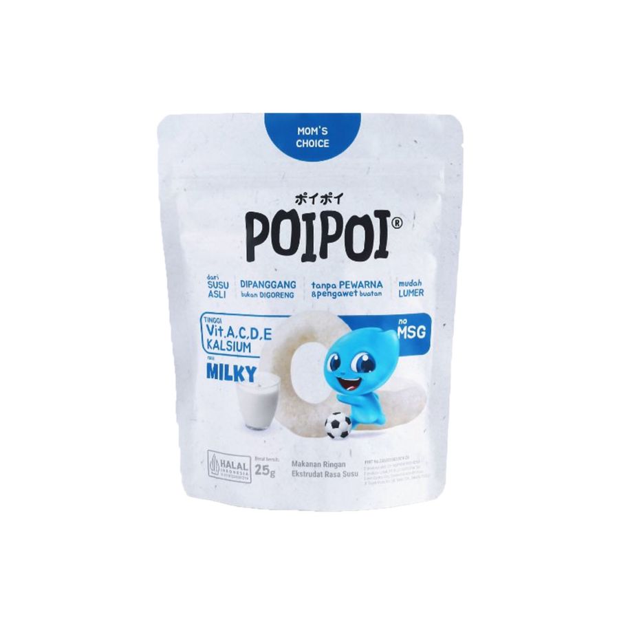 Poipoi Snack Anak Milky 25gram