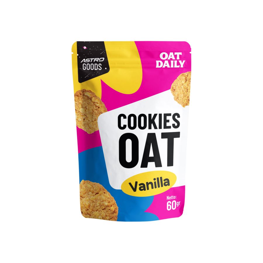 Oat Cookies Vanilla Astro Goods x Oat Daily 60gram