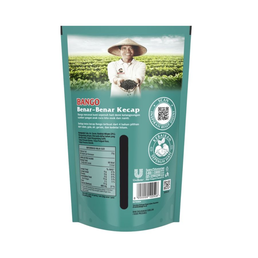 Bango Kecap Manis Refill Pouch 700gram