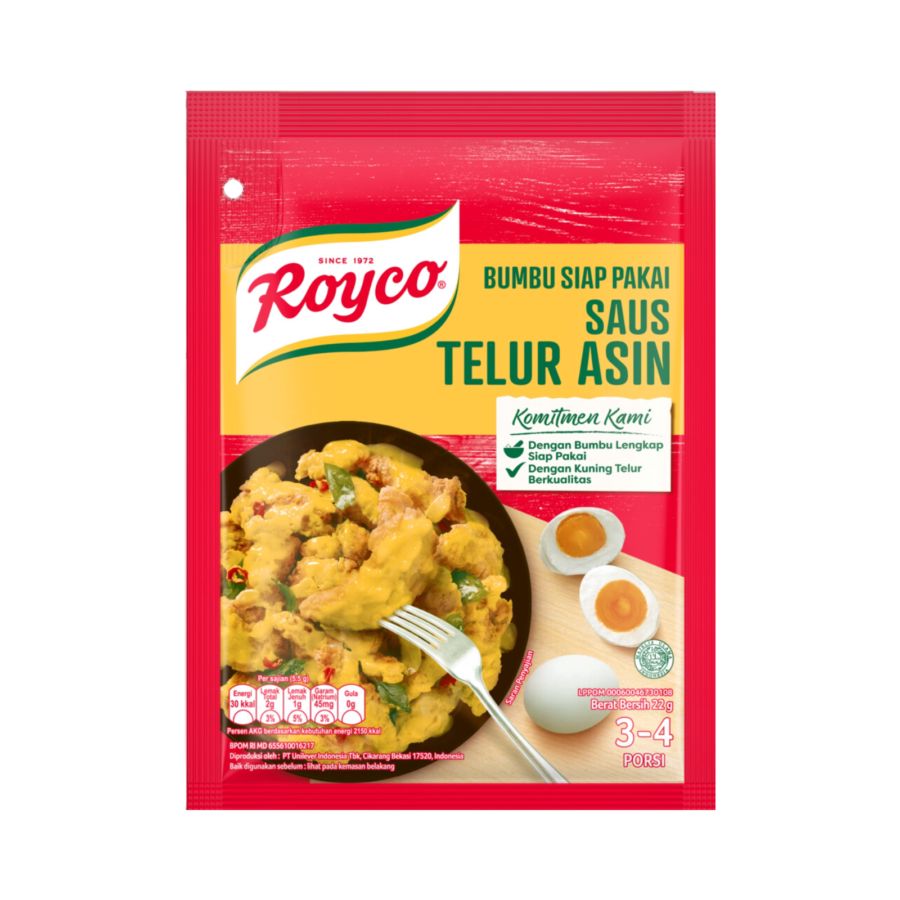 Royco Salted Egg 3-4 Porsi 22gram