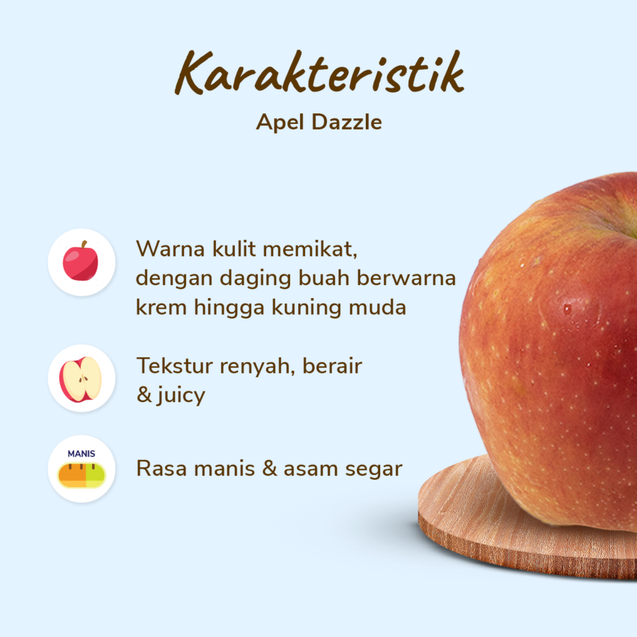 Apel Dazzle - Astro Farm 300gr - 350gr, 2pcs/pack