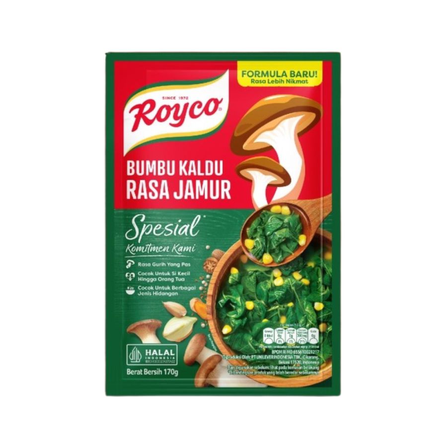 Royco Bumbu Kaldu Rasa Jamur Spesial 170gram