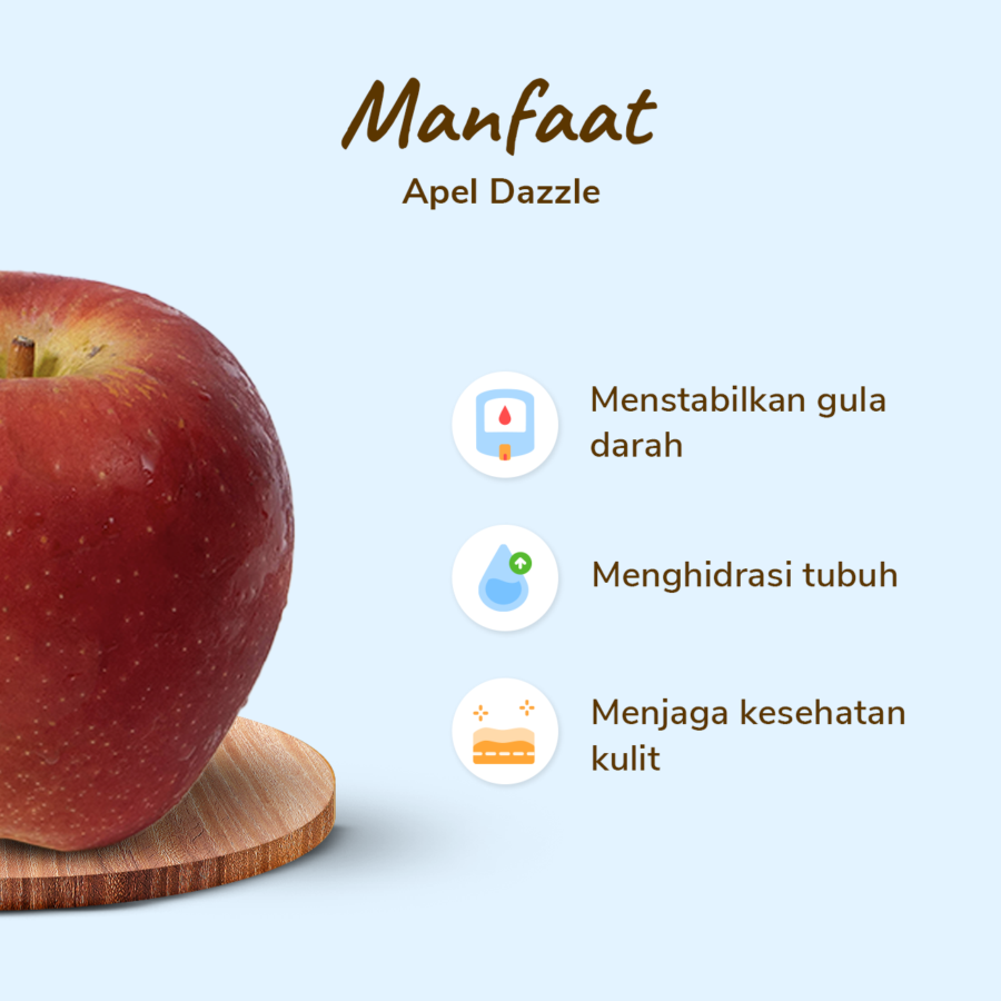 Apel Dazzle - Astro Farm 300gr - 350gr, 2pcs/pack