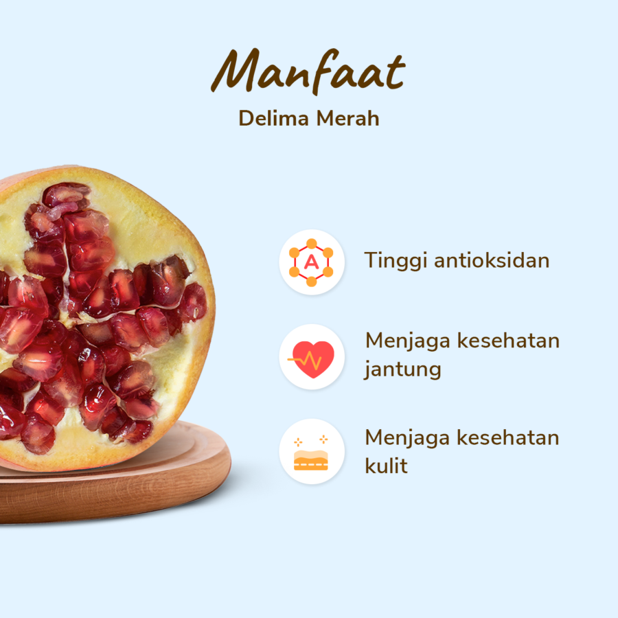 Delima Astro Farm 1 pcs 200-350 gram
