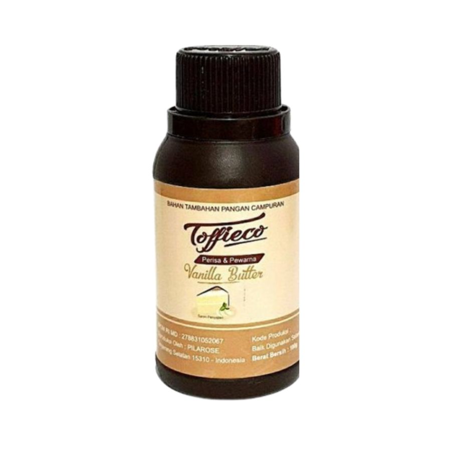 Toffieco Pasta Makanan Vanilla Butter 100gram 100gram