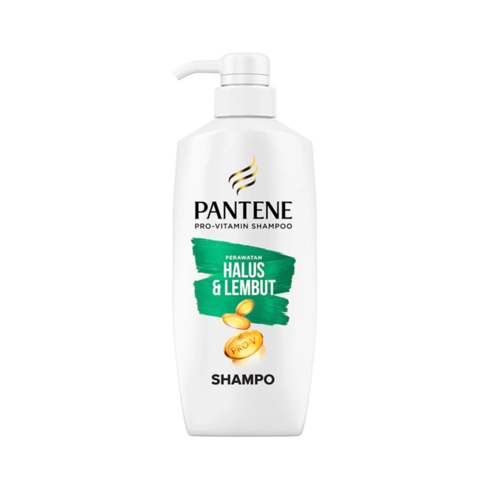 Pantene Shampoo Silky Smooth Botol Pump/Sampo