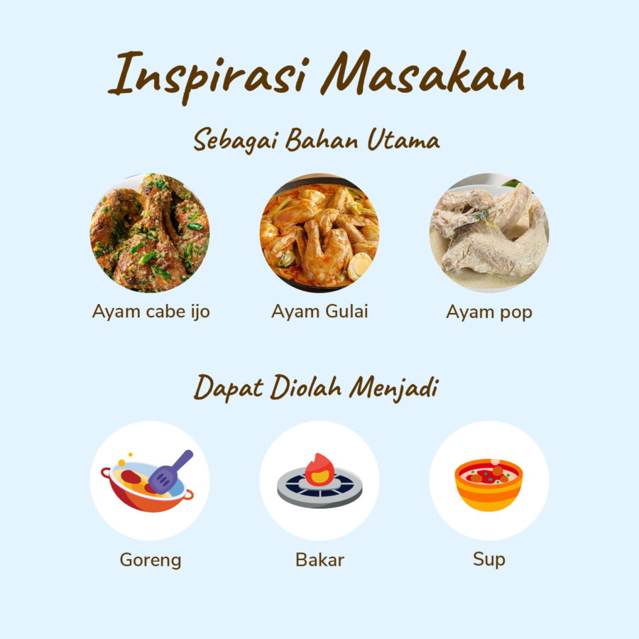Ayam Kampung Organik Probiotik+Jamu Regular Hona Farm 700-800gram