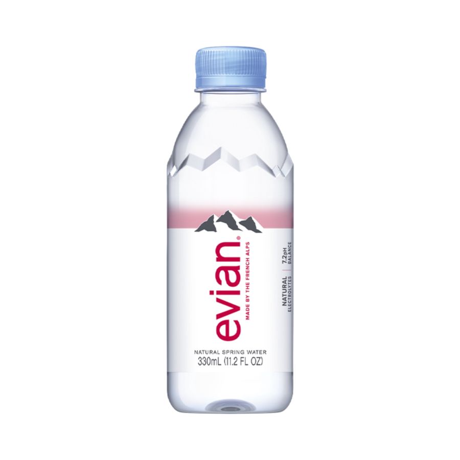 Evian Natural Mineral Water PET 330ml